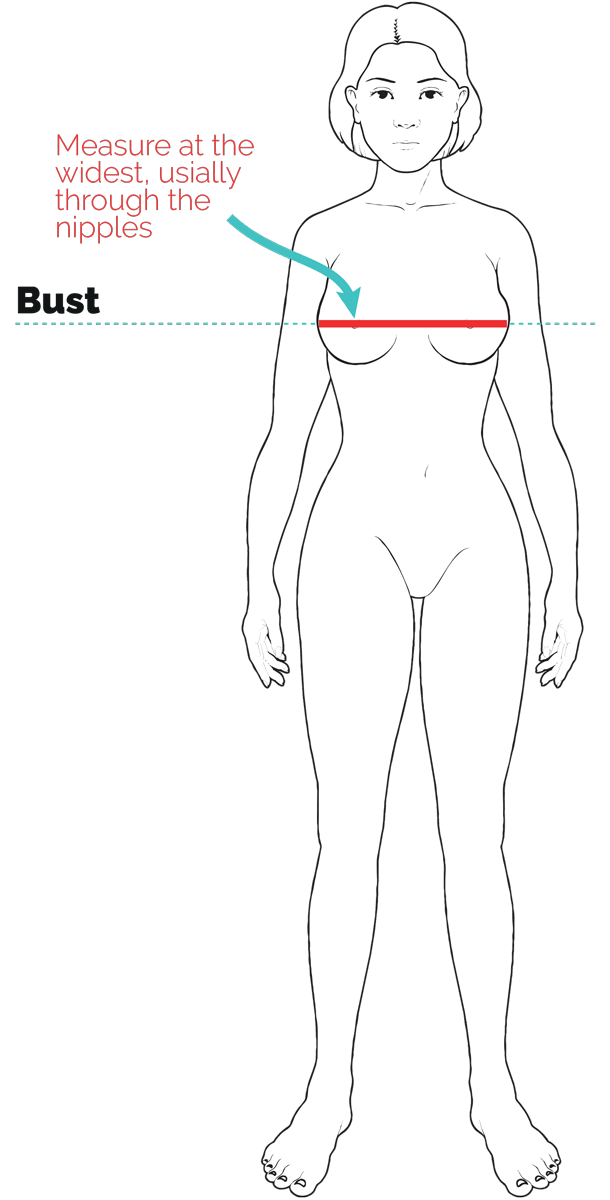 How to measure your bust: A guide that simply works - SizeSense.ai